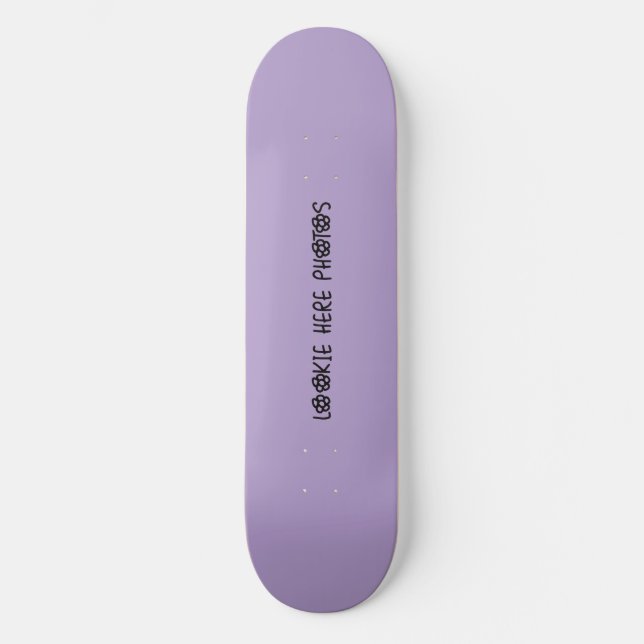 Flower Power Skateboard (Vorderseite)