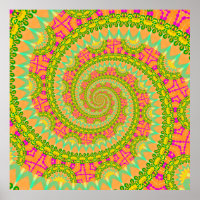 Flower Power Spirale SONNIG