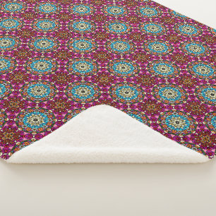 Flower Power V Garten Groovy Sherpadecke