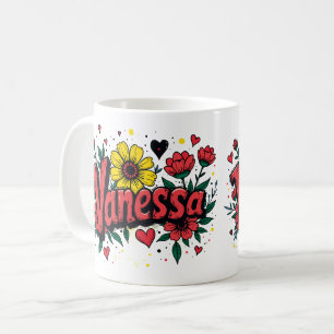 Flower Power Vanessa 1 Kaffeetasse