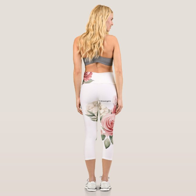 flower pwr collec capri leggings (Rückseite)
