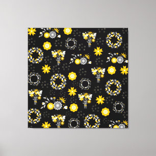 Flower Shop Grateful, Stretched Canvas Print Leinwanddruck