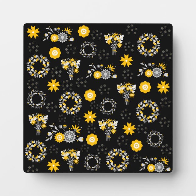 Flower Shop Grateful, Tabletop Plaque with Easel Fotoplatte (Vorderseite)