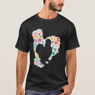 Flower Silkie Huhn Seidenhuhn Enthusiast T-Shirt