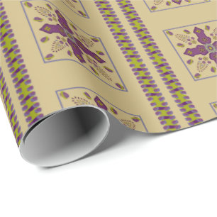 Flower Spring of Life Tyvek emballage cadeau de pr