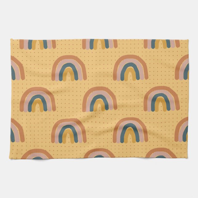 Flower Tattoos Geschirrtuch (Horizontal)