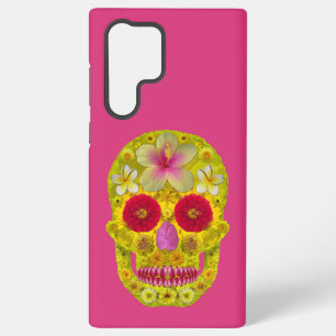 Flower Totenkopf 8 Samsung Galaxy Hülle