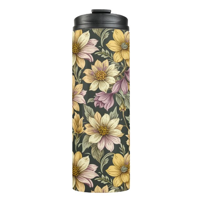 Flower travel mug thermosbecher (Vorderseite)