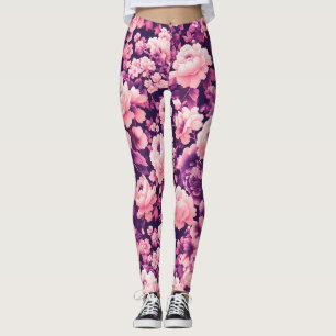Flower Violet Leggings