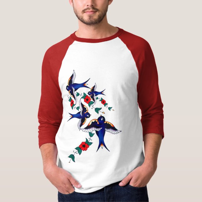 FlowerBird T-Shirt (Vorderseite)