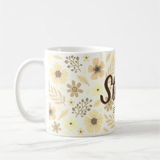 Flowered Mug Kaffeetasse