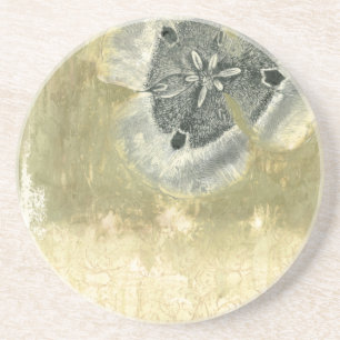 Flowerhead abstrakt mit glasig-glänzender untersetzer
