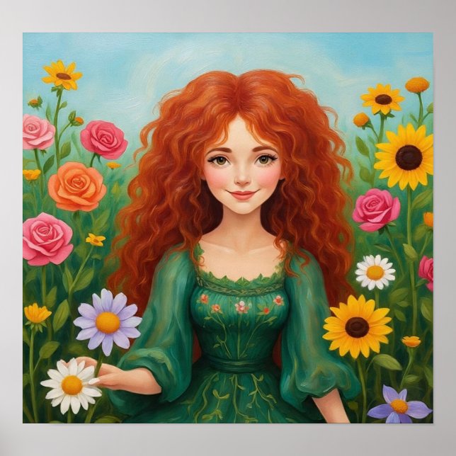 FlowerHexe Poster (Vorne)