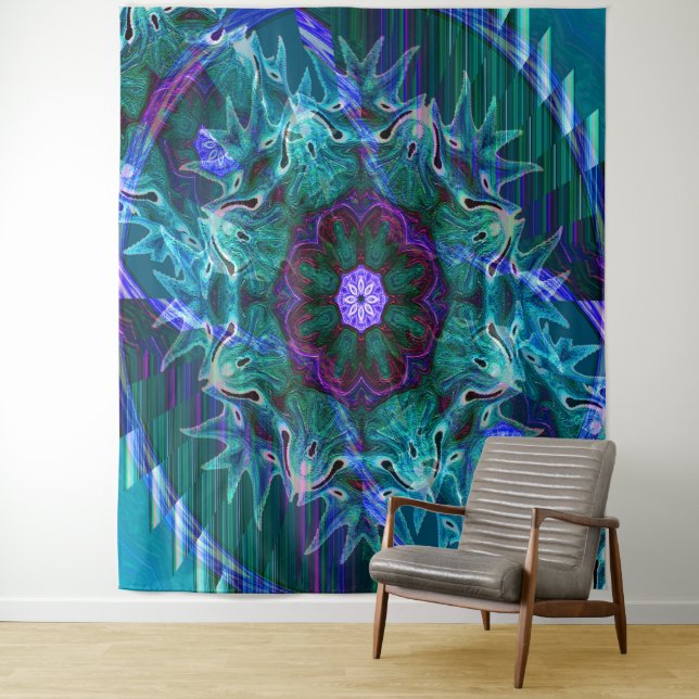 Flowering under the Sea.... Wandteppich (Beispiel)