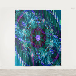 Flowering under the Sea.... Wandteppich