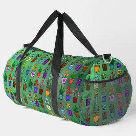Flowerpots  duffle bag