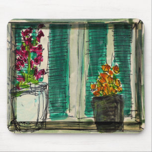 Flowerpots Mousepad