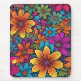 "Flowerpower" Art Mouse Pad Mousepad