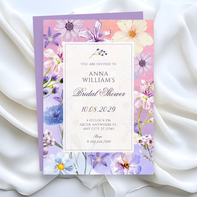 Flowers bridal shower einladung (Von Creator hochgeladen)