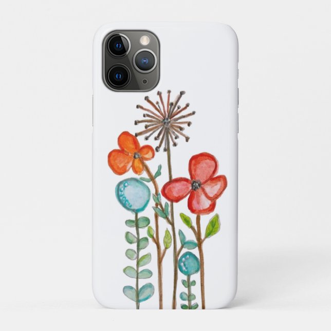 Flowers Case-Mate iPhone Hülle (Rückseite)