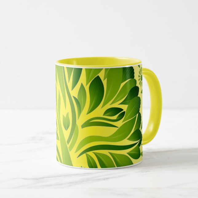 flowers coffee mug (Devant droit)