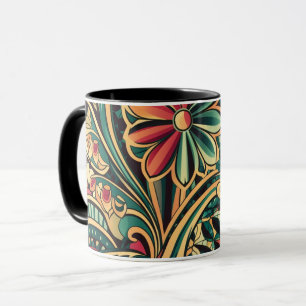 Flowers Coffee Mug Tasse