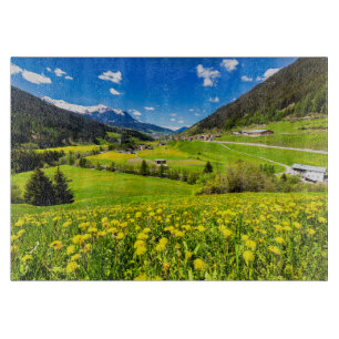 Flowers Dandelion Kanton Graubünden, Switzerland Schneidebrett