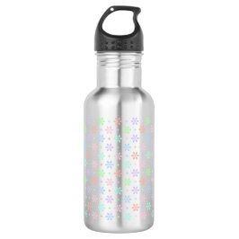 Flowers, Dots & Sparkles Edelstahlflasche