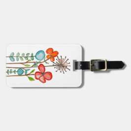 Flowers Gepäckanhänger