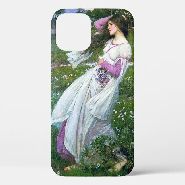 Flowers im Wind, John William Waterhouse Case-Mate iPhone Hülle (Rückseite)