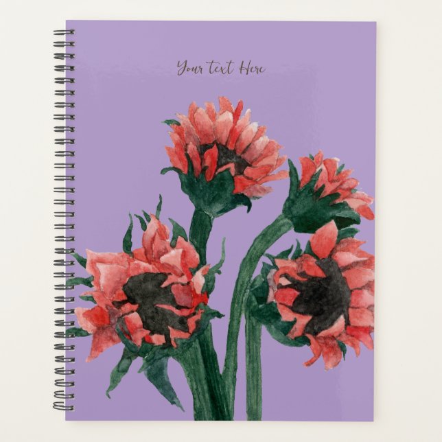 Flowers in a Vase Watercolor (Devant)