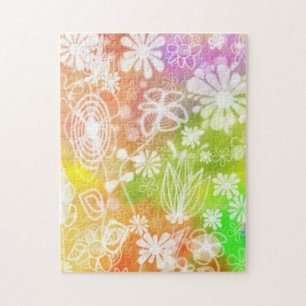 Flowers Jigsaw Puzzle Colorful Spring