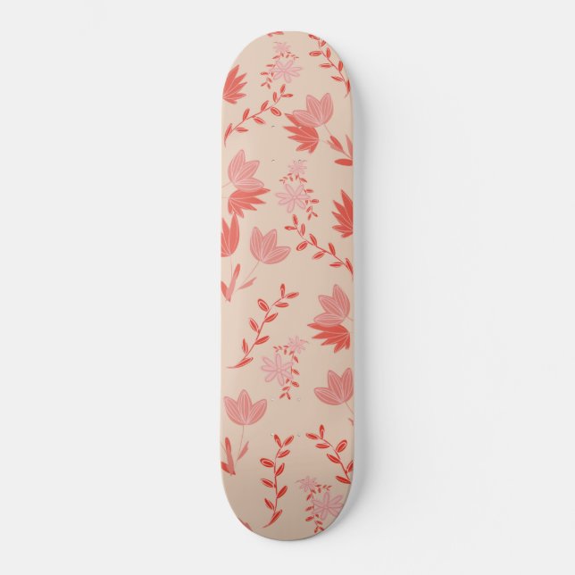Flowers Skateboard (Vorderseite)