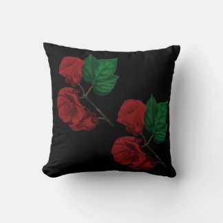 Flowers Throw Pillow Kissen