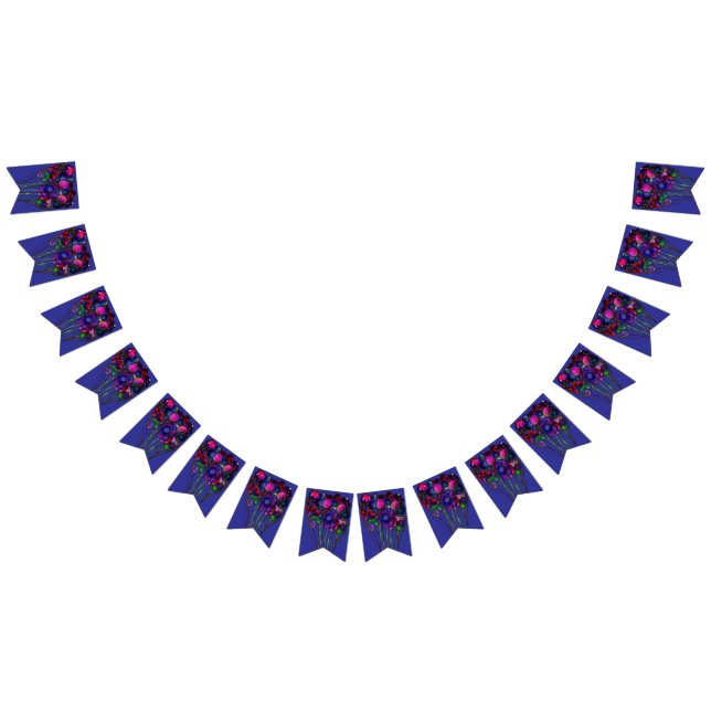 Flowers Wimpelkette (Alle)