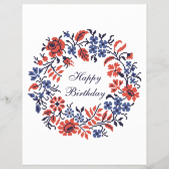 Flowers-Zyklus Flyer (Vorne)