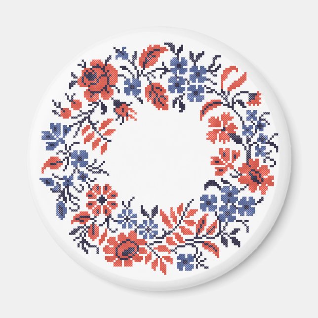 Flowers-Zyklus Magnet (Vorne)