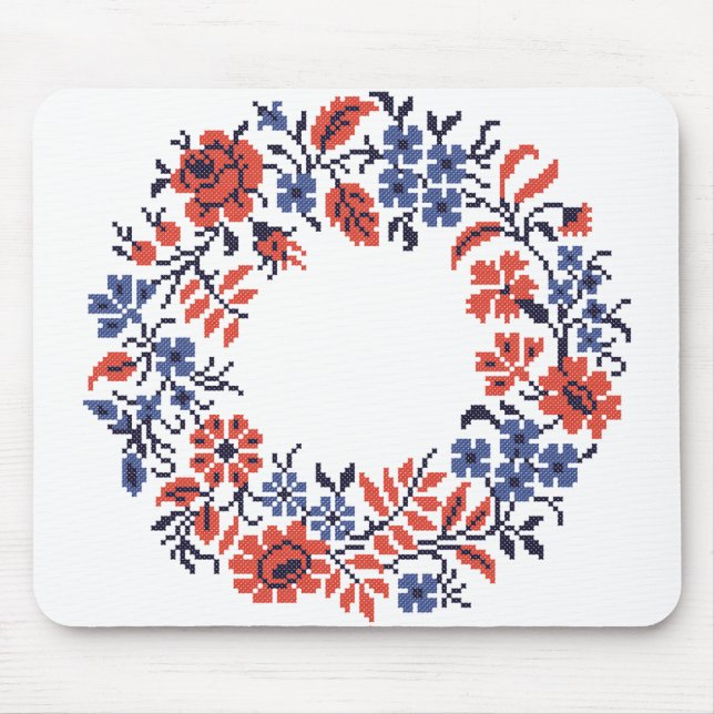 Flowers-Zyklus Mousepad (Vorne)