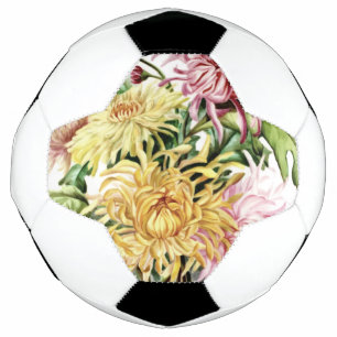 FLOWERY DESIGN FUßBALL