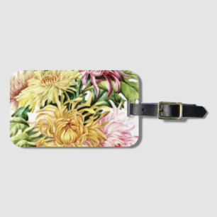 FLOWERY DESIGN GEPÄCKANHÄNGER