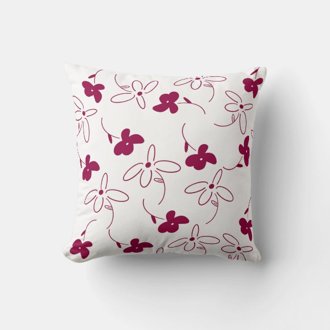 FLOWERY Kissen (Vorderseite)