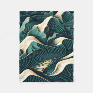 Flowing Harmony Fleecedecke