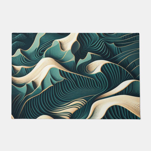 Flowing Harmony Fußmatte (Vorderseite)