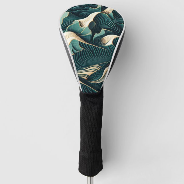 Flowing Harmony Golf Headcover (Vorderseite)