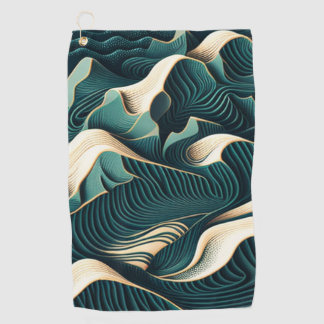 Flowing Harmony Golfhandtuch