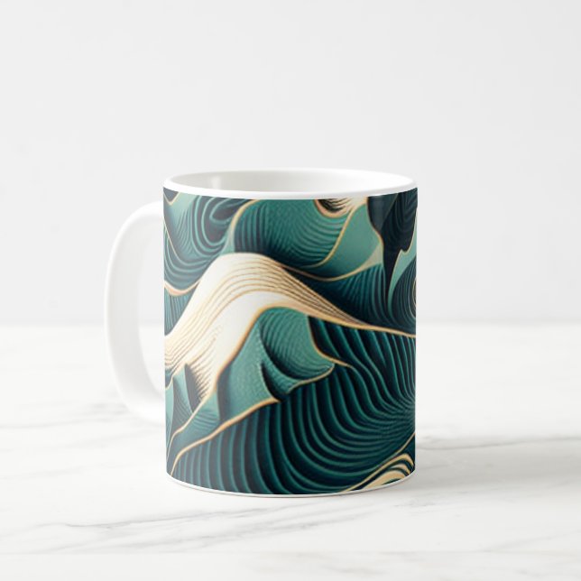 Flowing Harmony Kaffeetasse (Vorderseite Links)