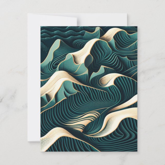 Flowing Harmony Karte (Vorderseite)