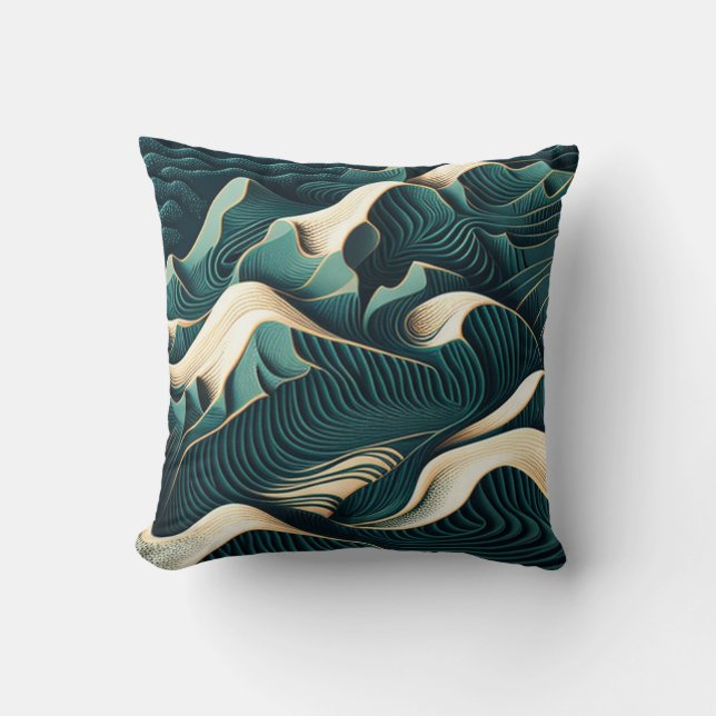 Flowing Harmony Kissen (Vorderseite)