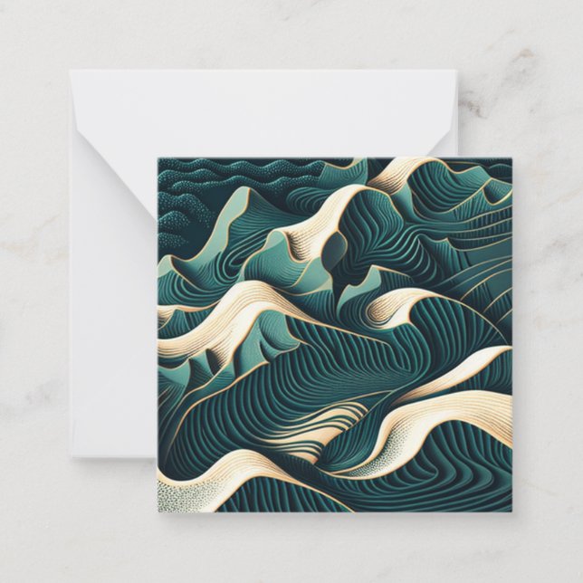 Flowing Harmony Mitteilungskarte (Vorderseite)