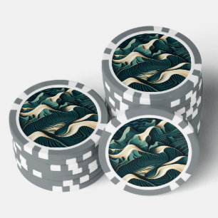 Flowing Harmony Pokerchips